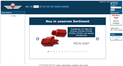 Desktop Screenshot of fez-fahrzeugteile.de